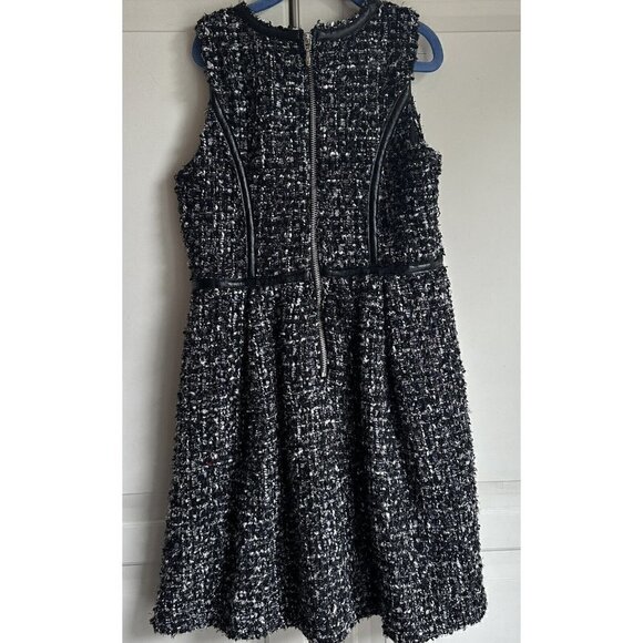Lavender US Angels Girls 10 Sleeveless Black Textured Dress New - Picture 11 of 12